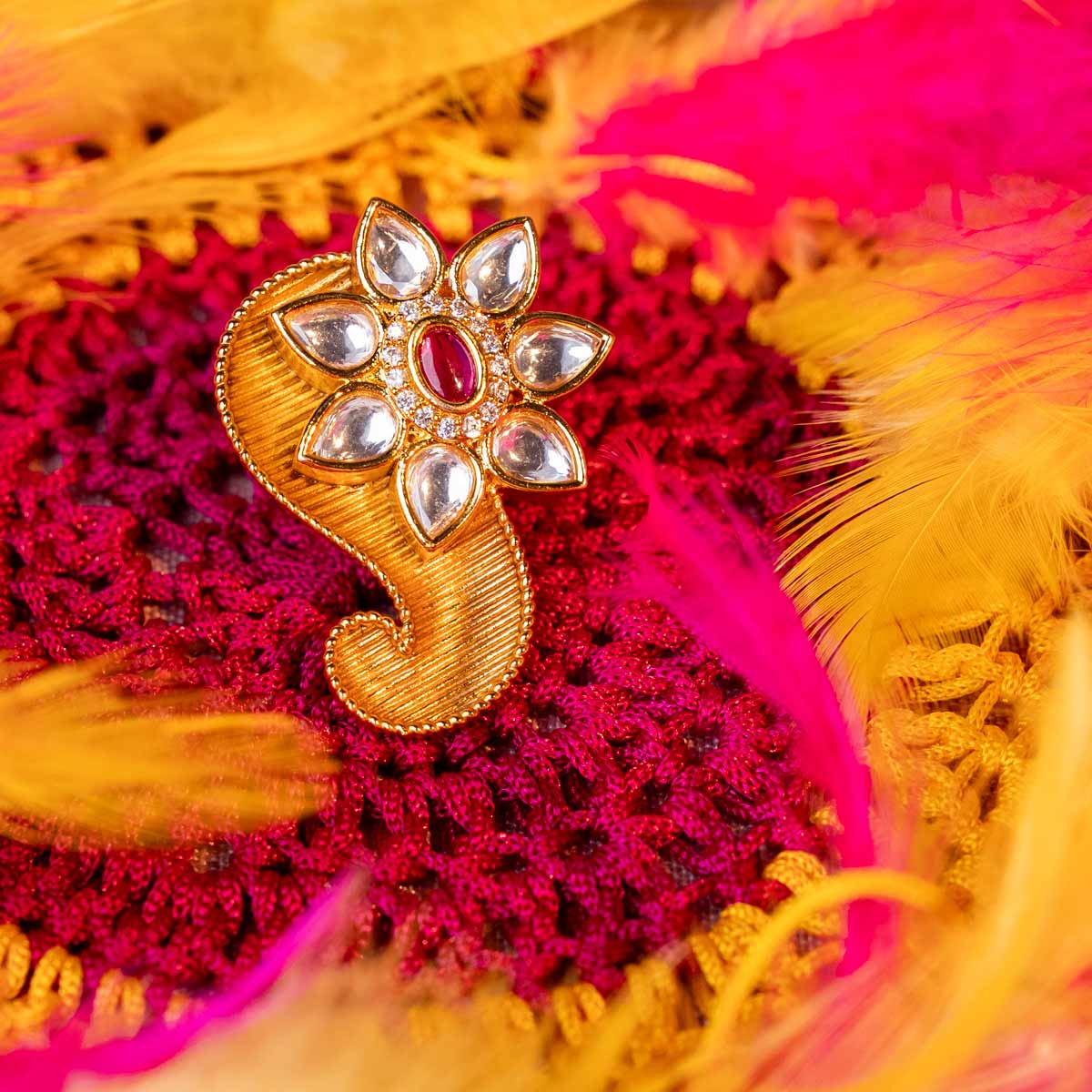 Gulbahar Paisley Ring