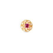 Ruby Glow Kundan Ring