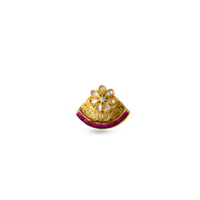 Phool Ruby Fan Ring