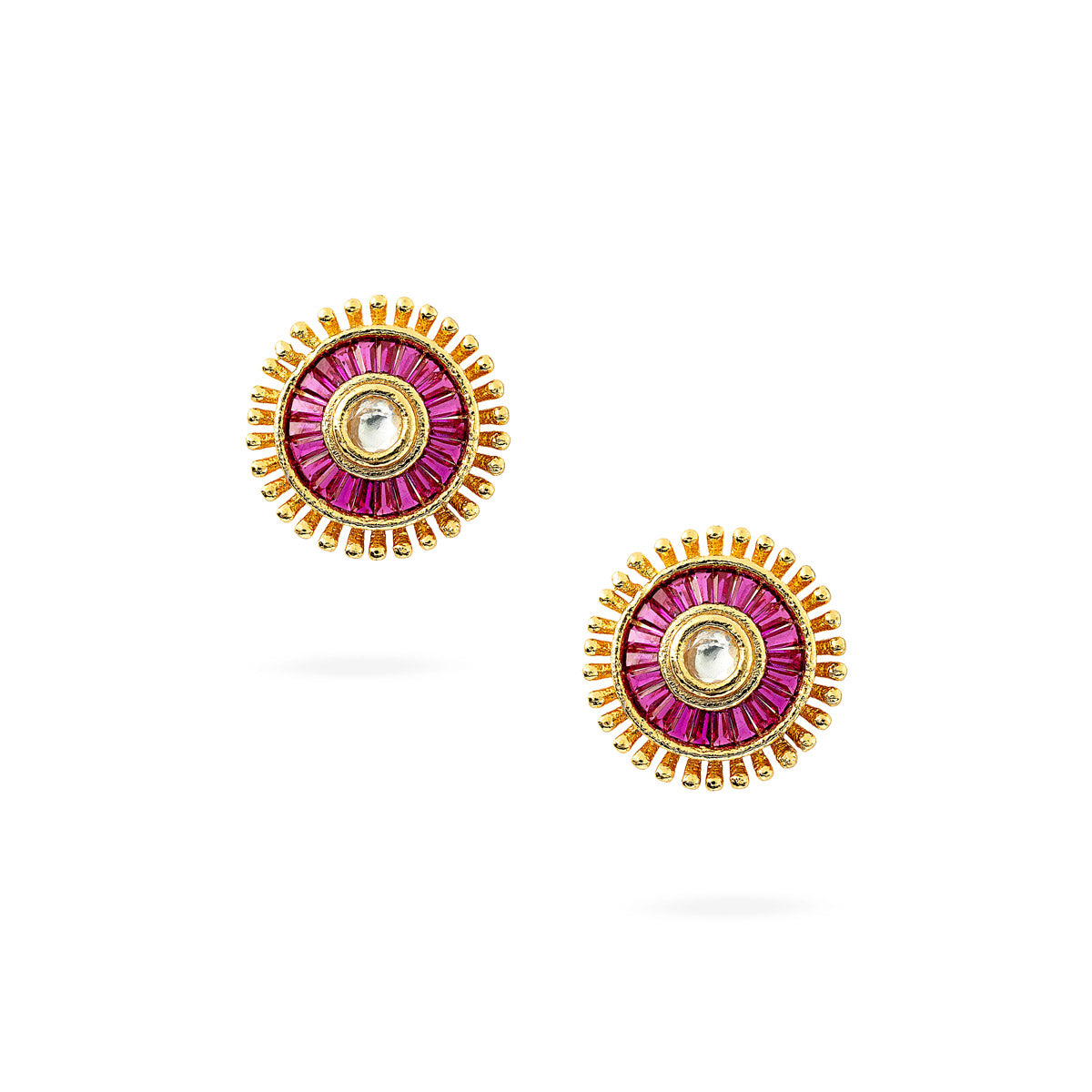 Gulabi Chakra Studs