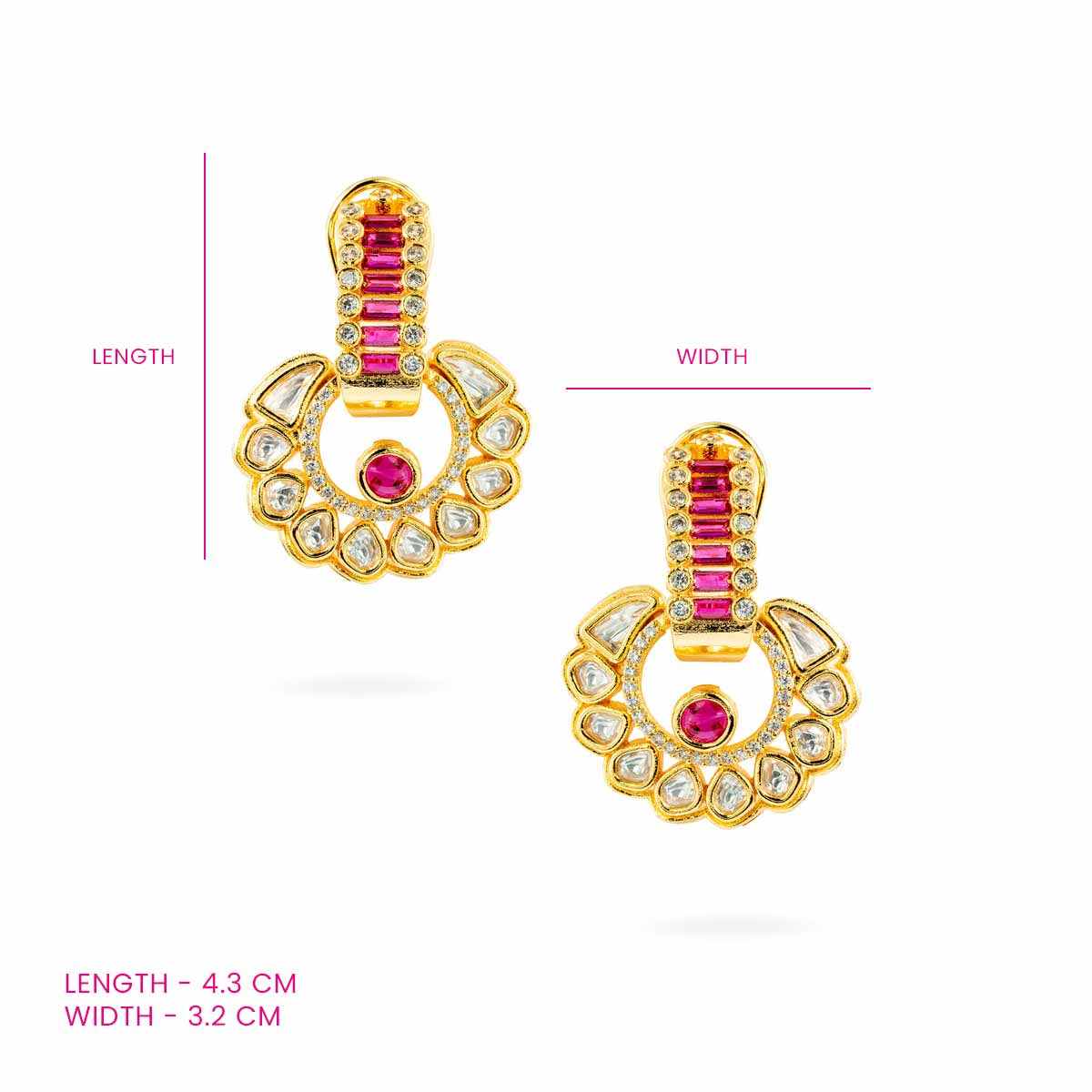 Rudrani Chandbali Earrings