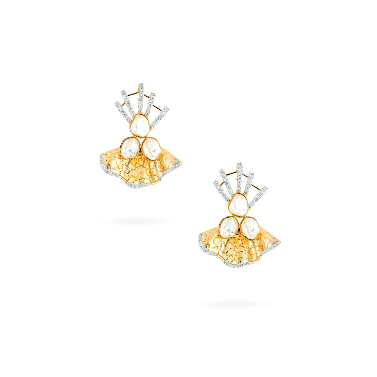 Sunheri Jhalar Earrings