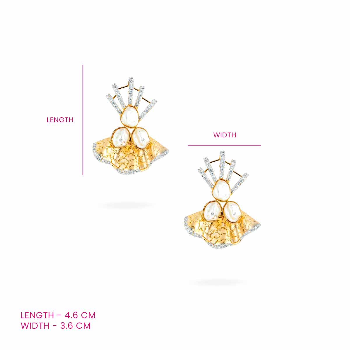 Sunheri Jhalar Earrings