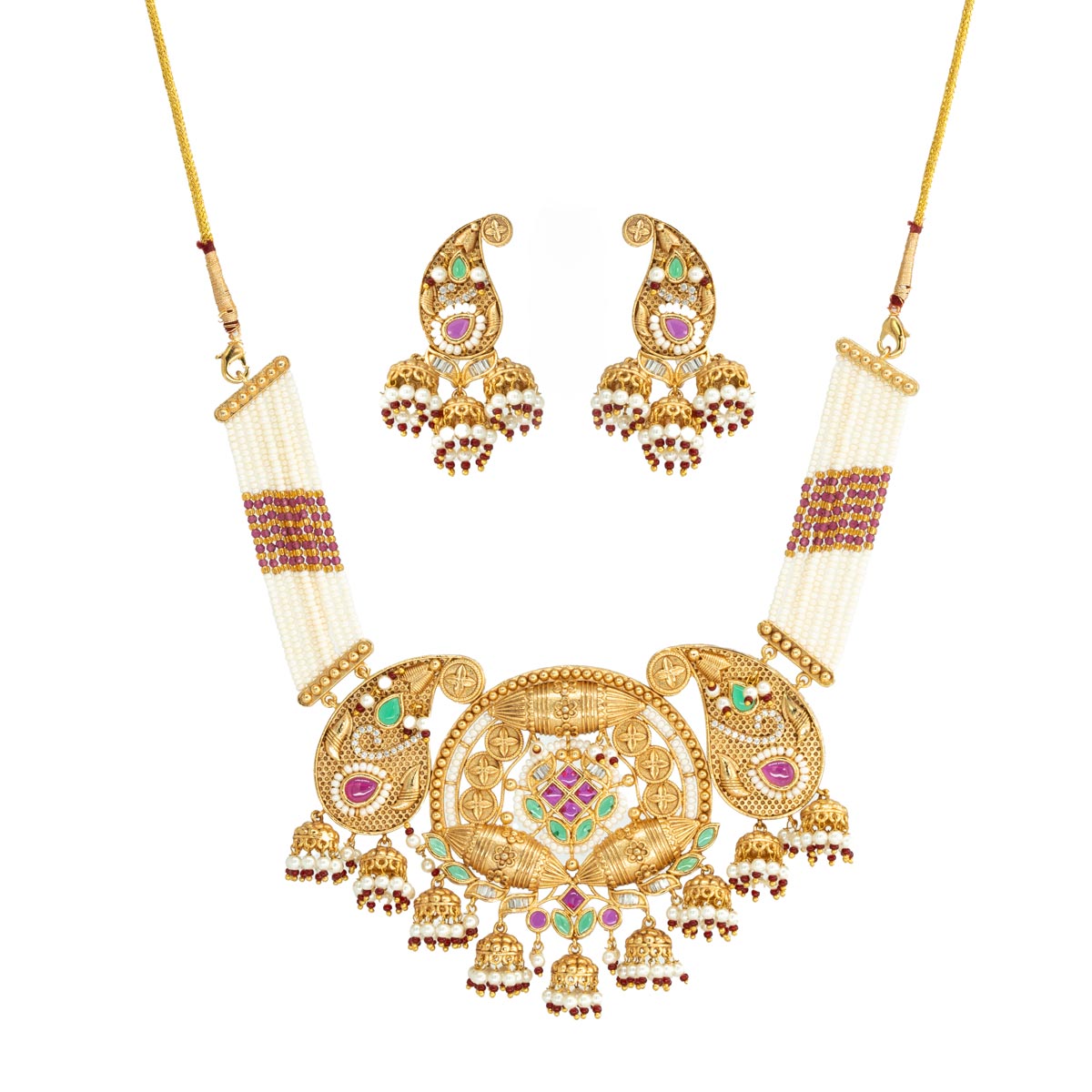 Temple Treasure Necklace Set