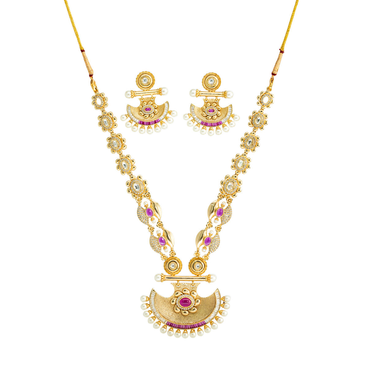 Chandrika Temple Grace Necklace