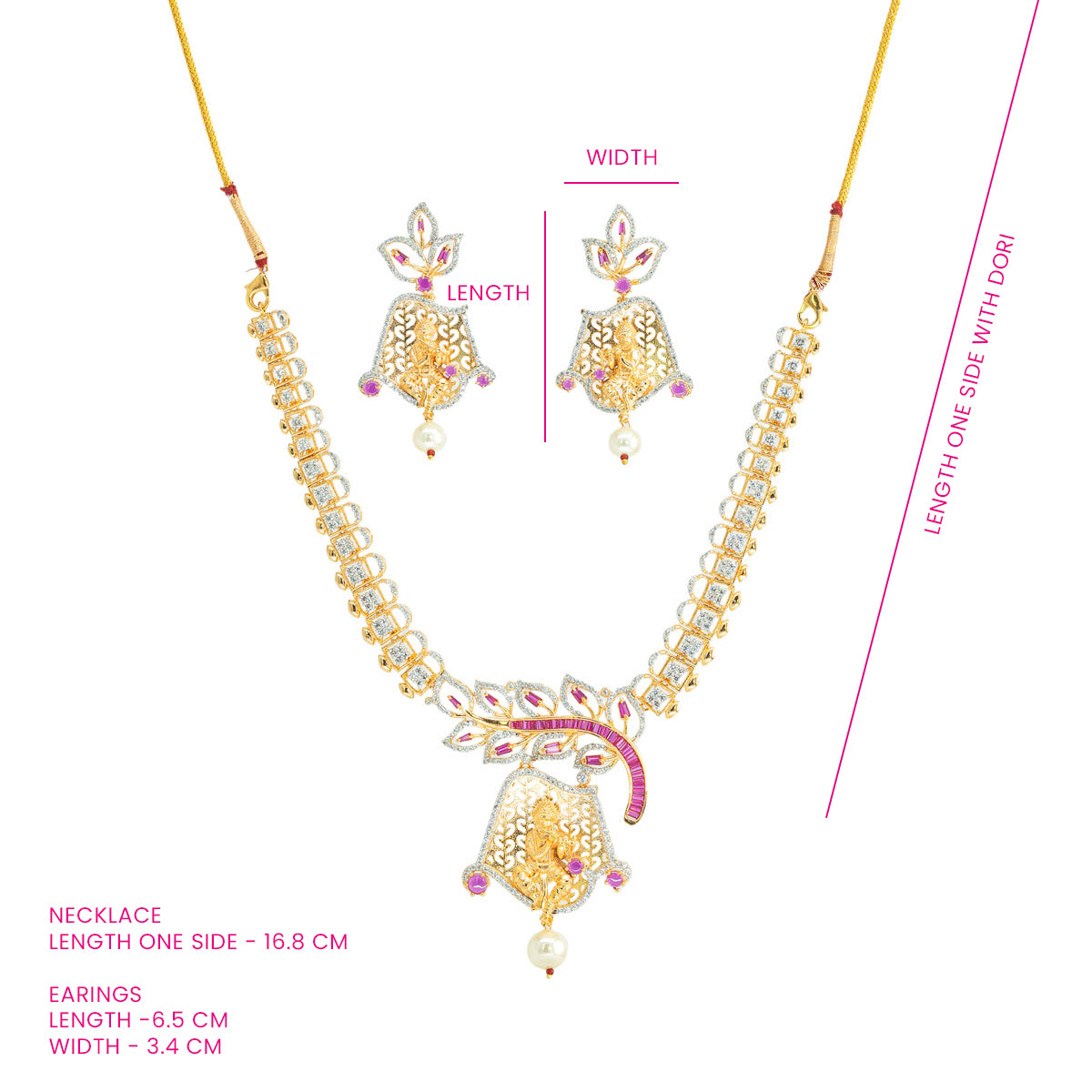 Sitara Bell Necklace Set