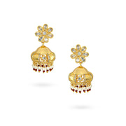 Gulbahar Pearl Jhumkas