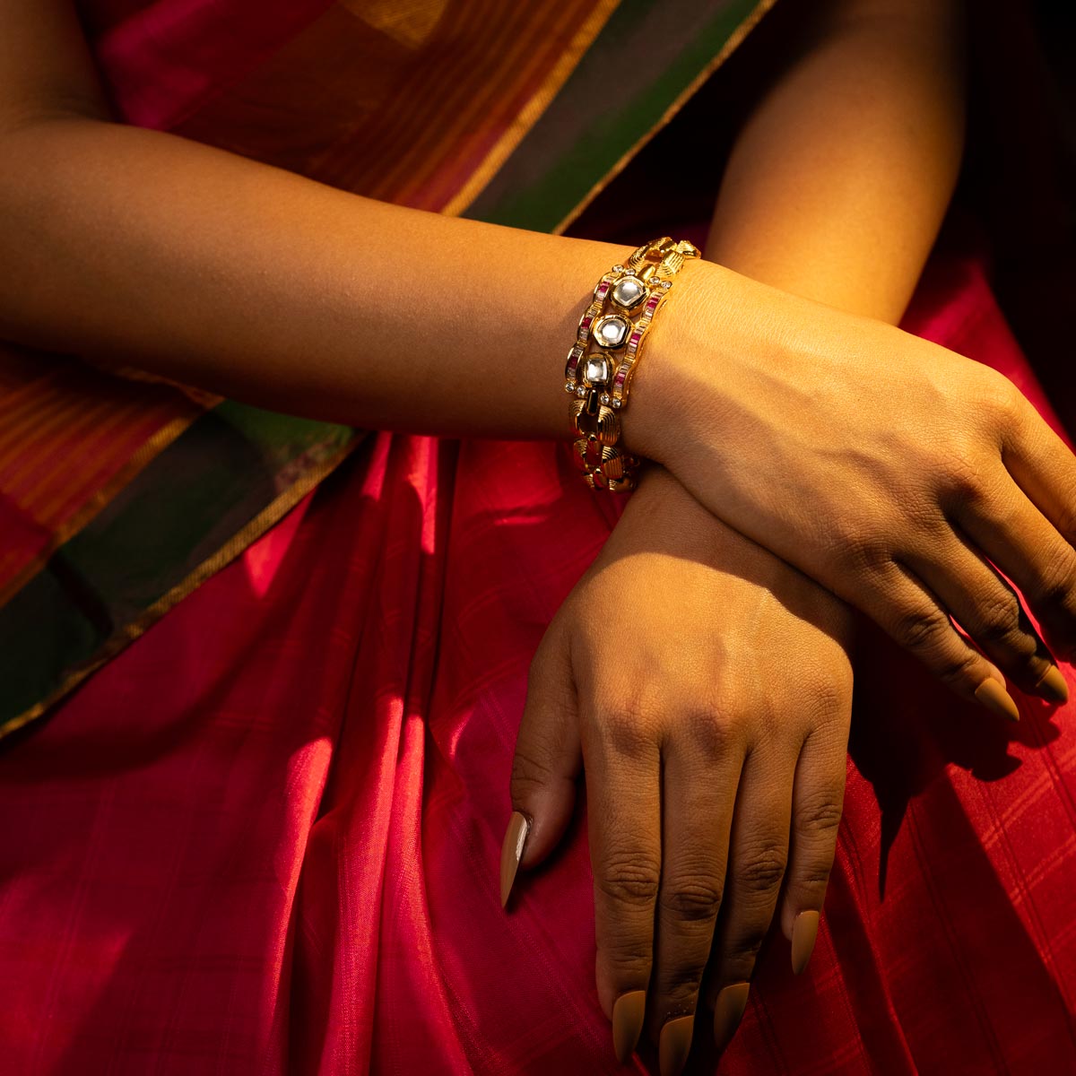 Nayra Kundan Bracelet