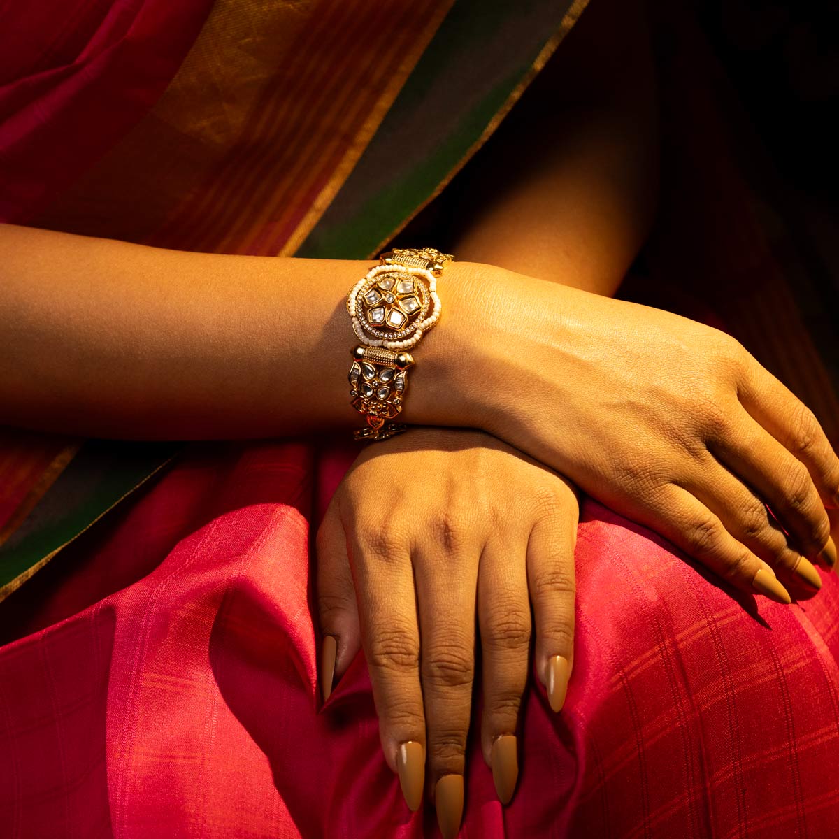 Madhurya Kundan Bracelet