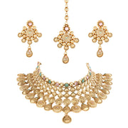 Kanak Pastel Statement Necklace Set