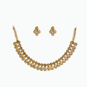 Golden Dewdrop Necklace Set