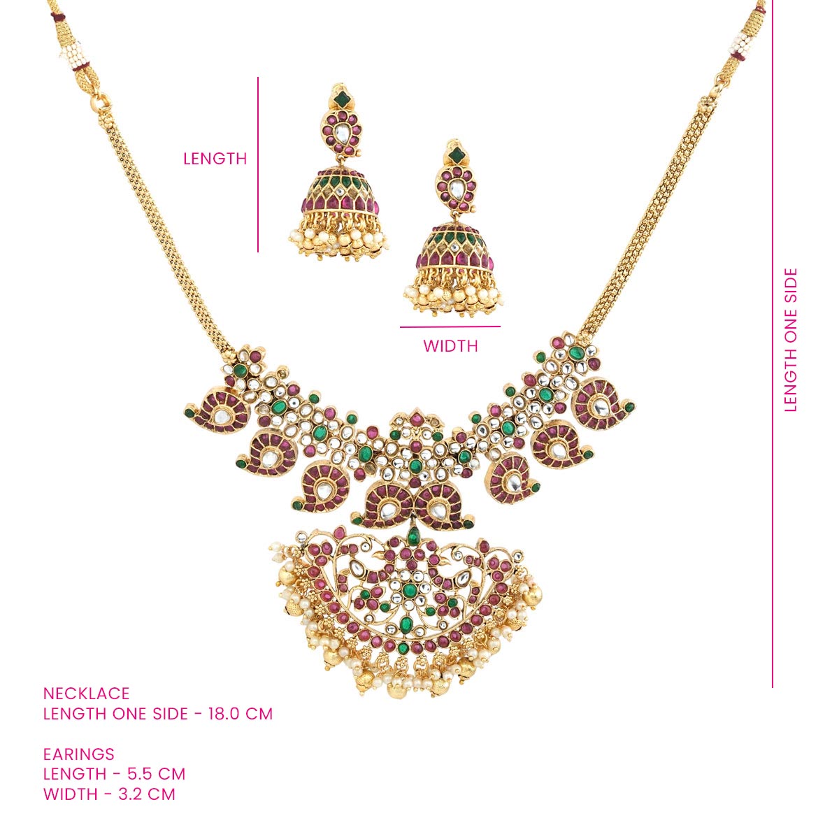 Royal Radiance Bridal Necklace Set