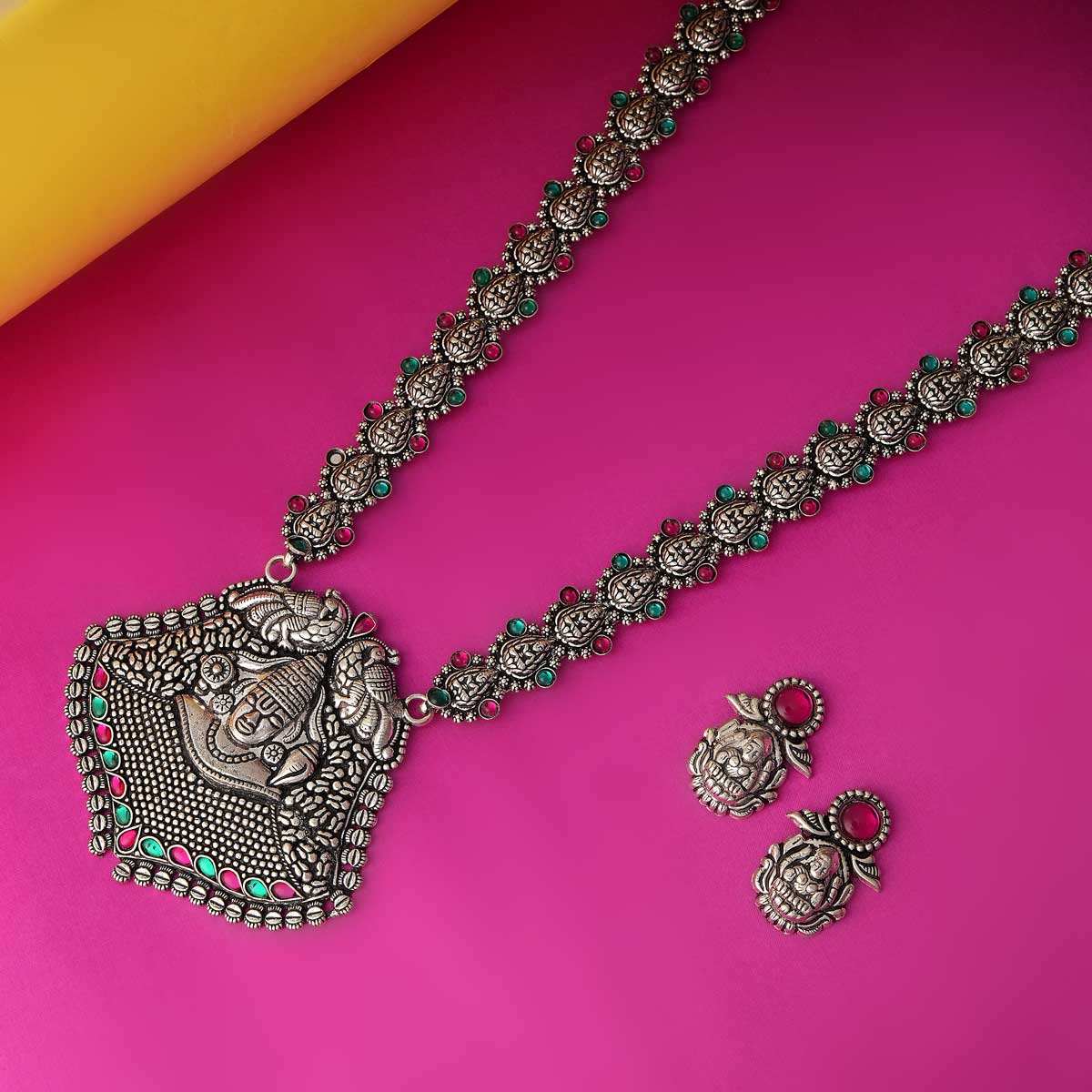 Necklace Set with Lord Balaji Motifs