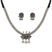 Antique Beaded Oxidized Thushi