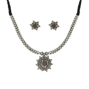 Floral Radiance Oxidized Thushi