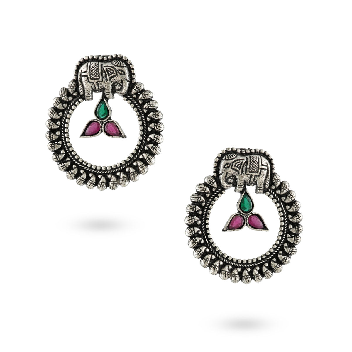 Elephant Motif Earrings