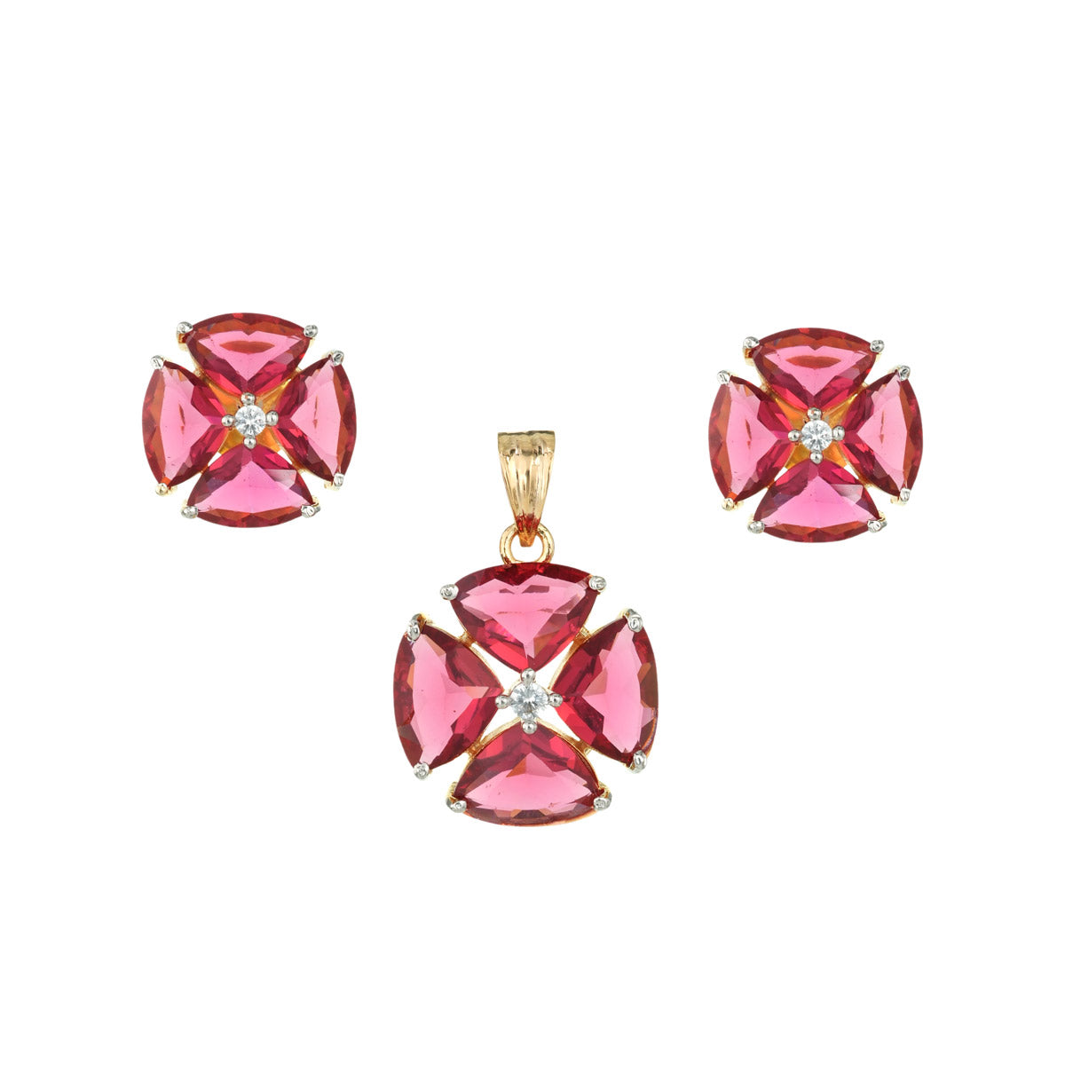 Blossom Pink Pendant Set