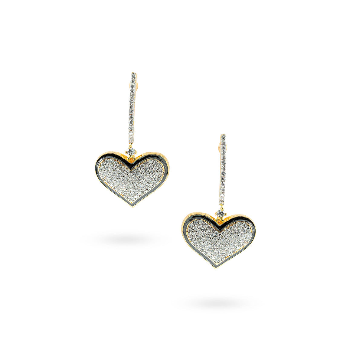 Dilruba Heart Earrings