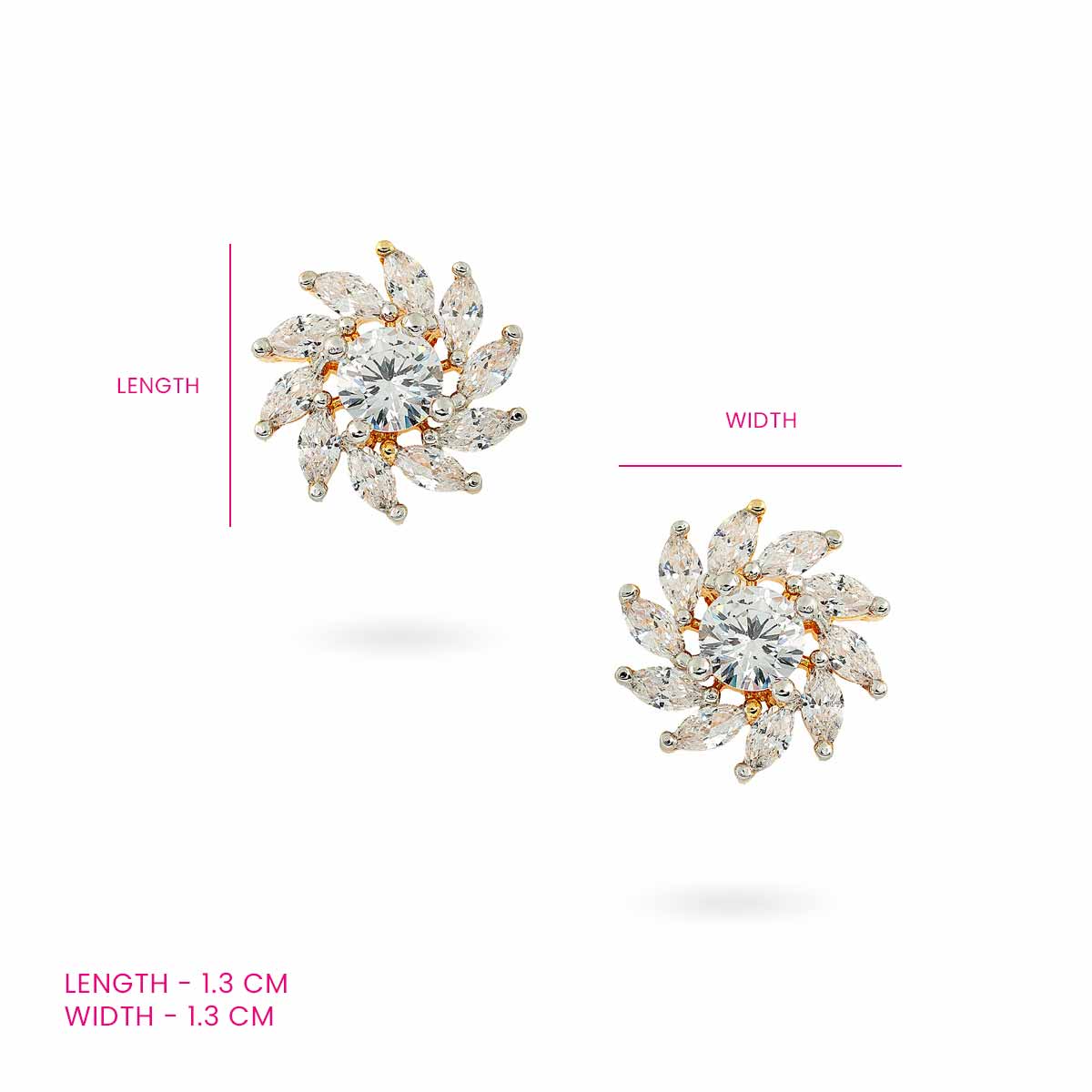 Surya Phool Studs