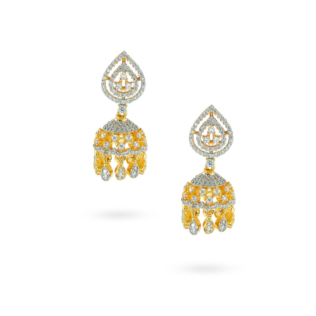 Swarna Jhumka Earrings