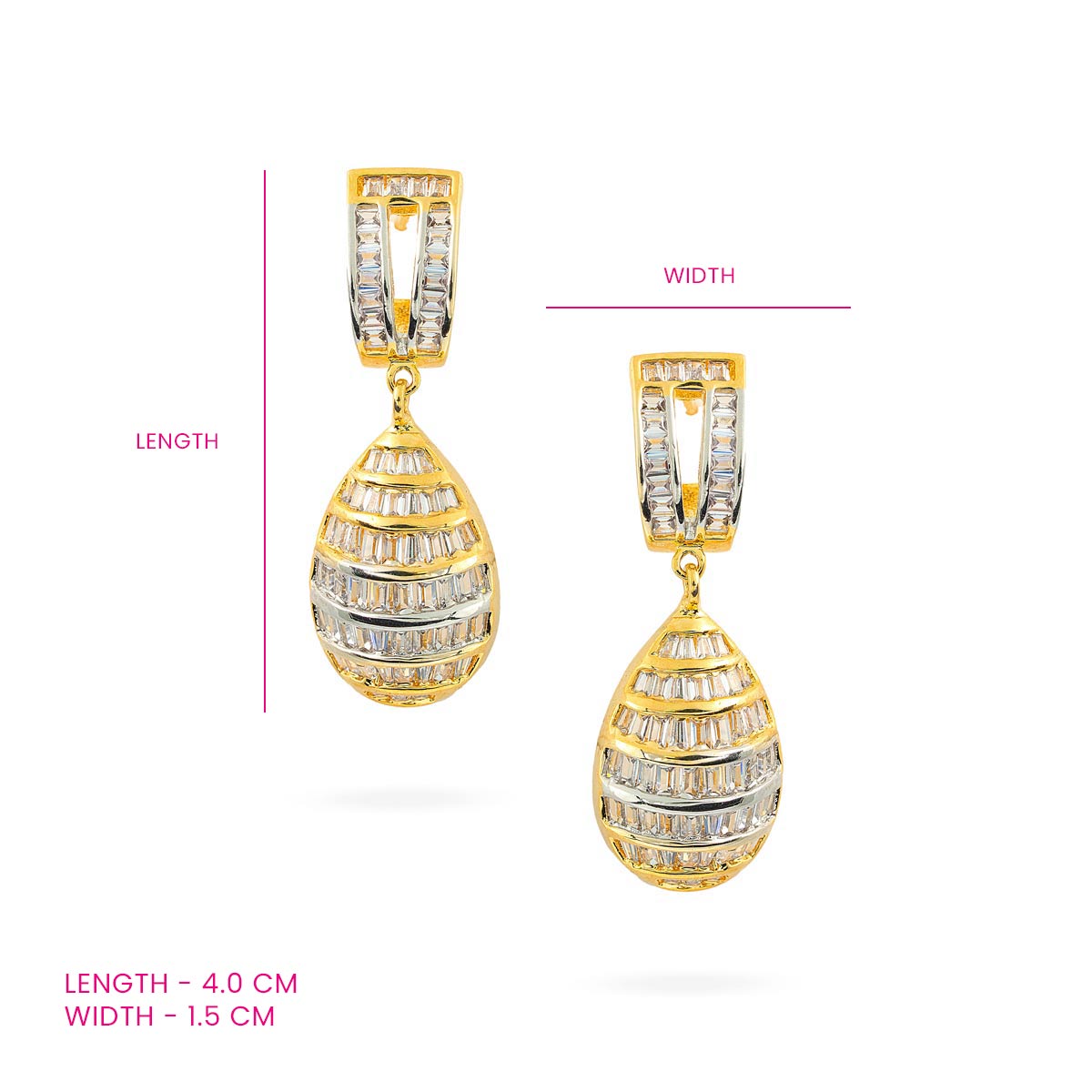 Swarna Teardrop Earrings