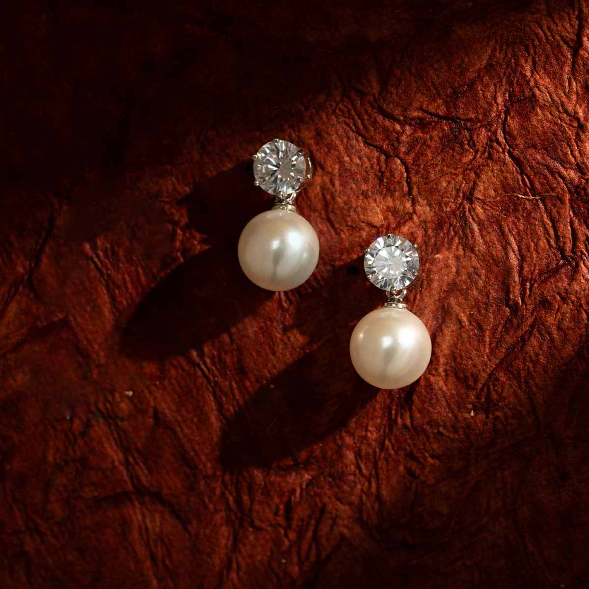 Shweta Pearl Drop Earrings