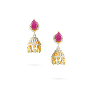 Ruby Chime Drop Earrings