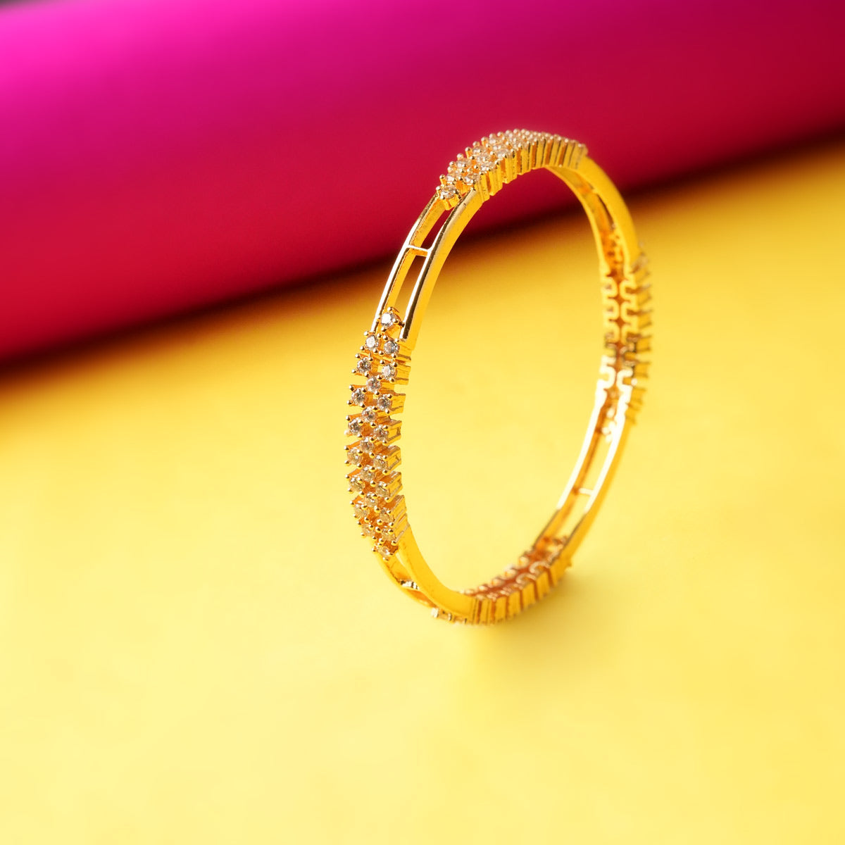 Elegant Gold Bangle - Single Bangle