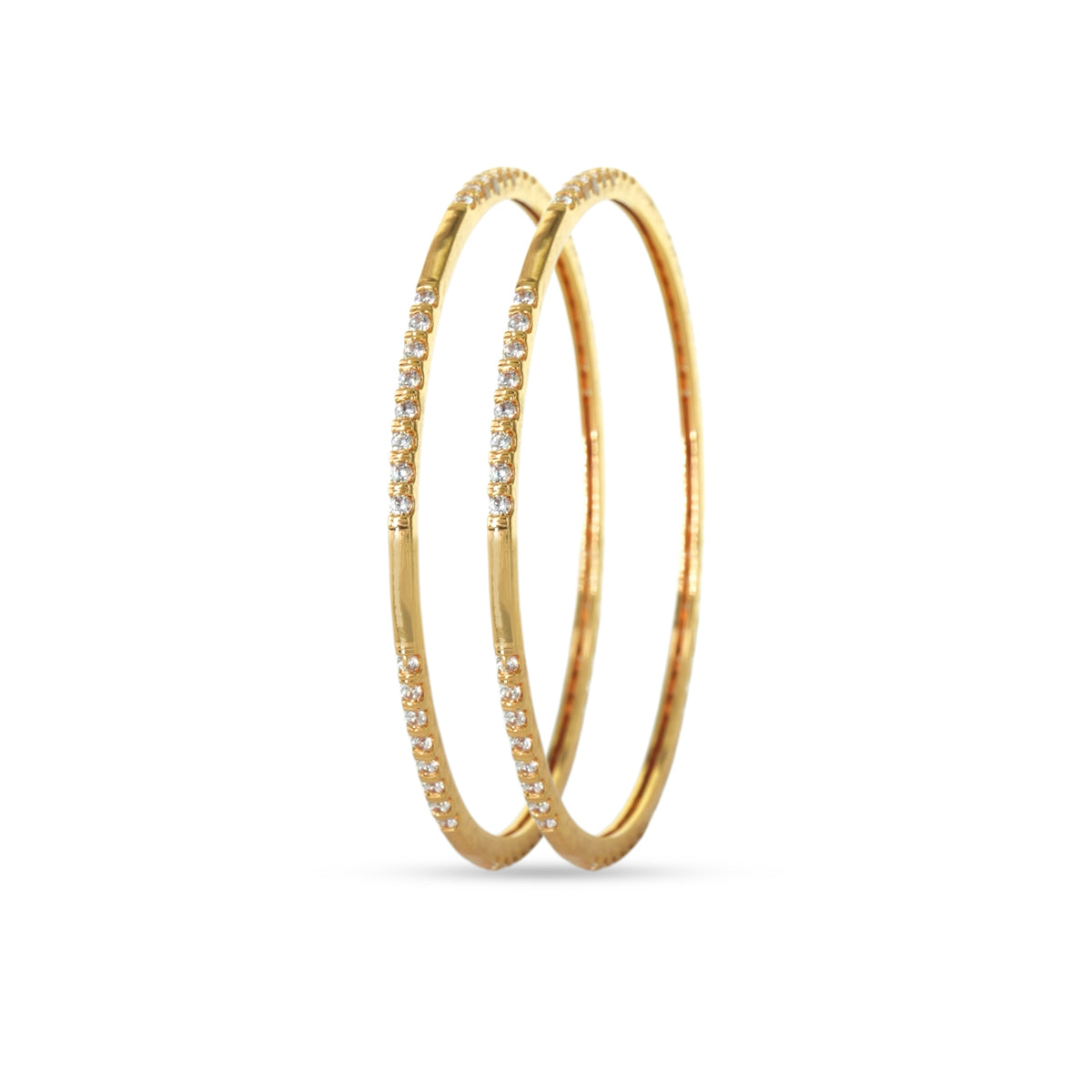 Sparkling Gold Bangle - Single Bangle