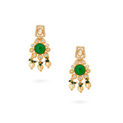 Nityam Kundan Chandbali Earrings