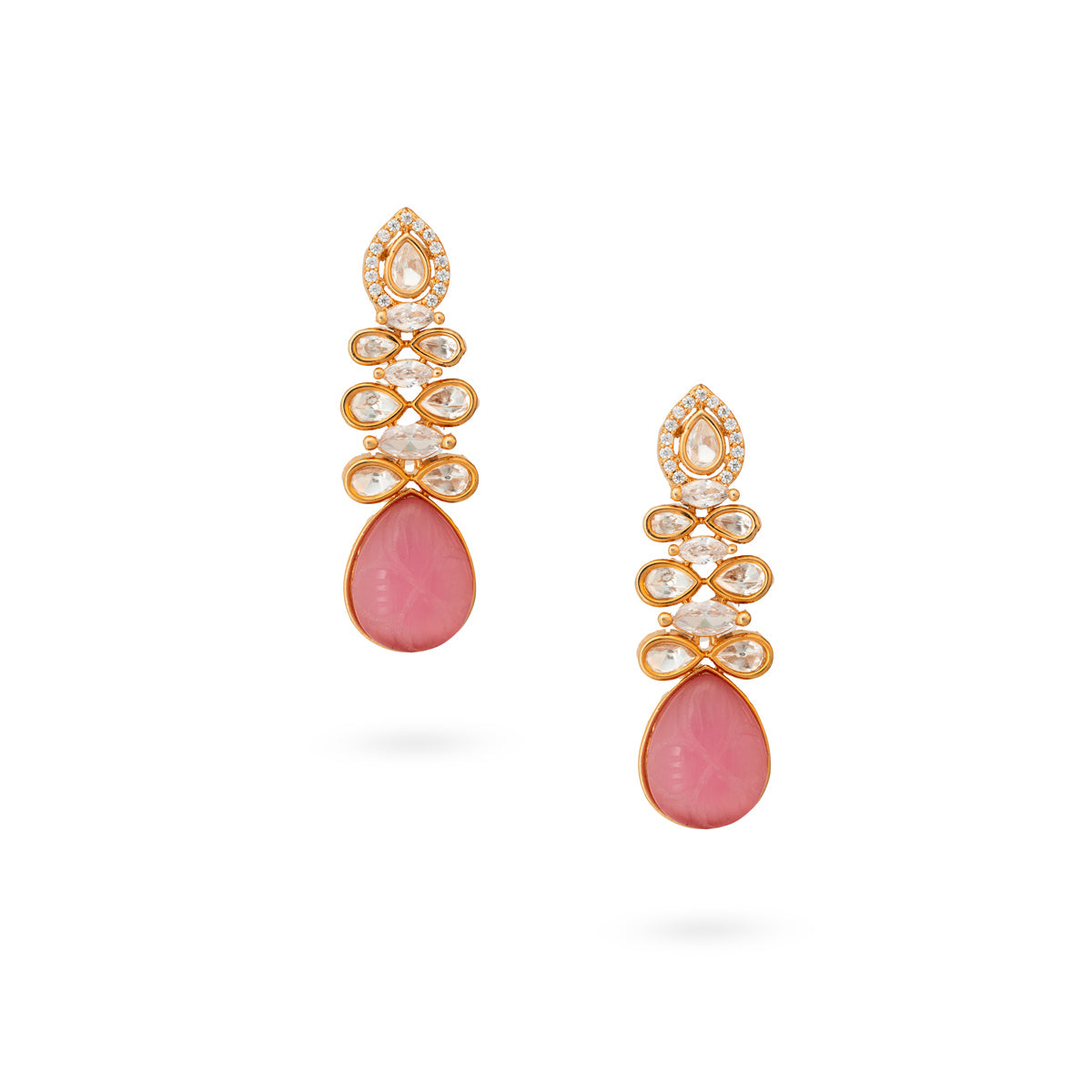 Aarini Kundan Drop Earrings