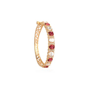 Devika Ruby Kundan Bangle