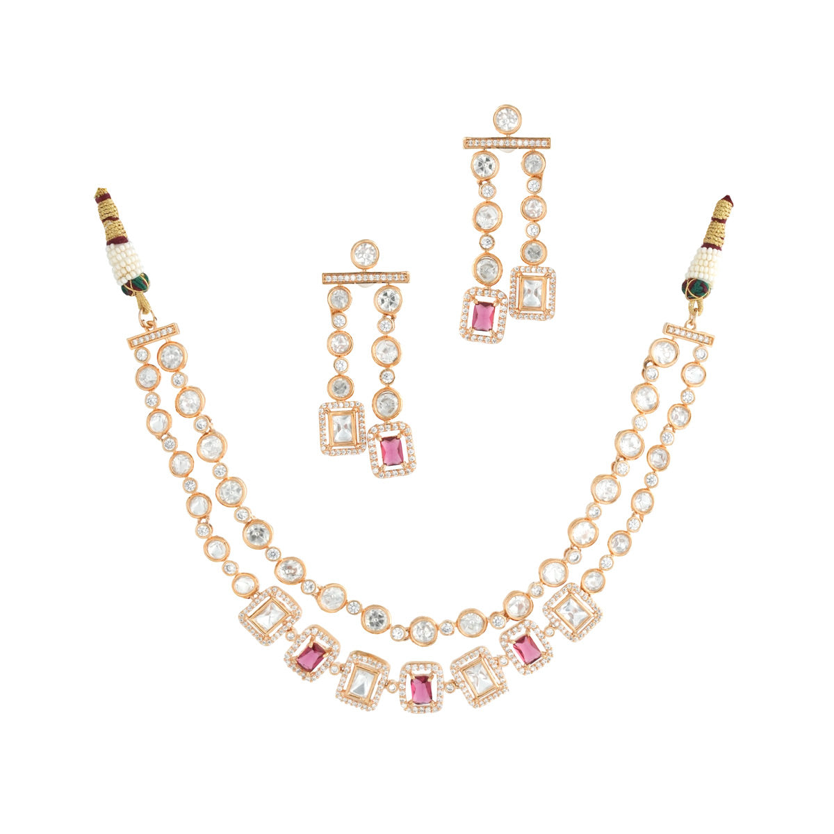 Nayantara Kundan Necklace Set