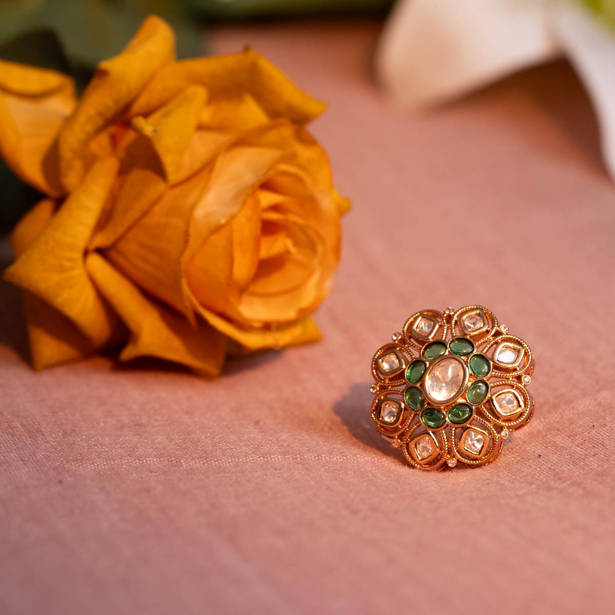 Vaidehi Kundan Ring