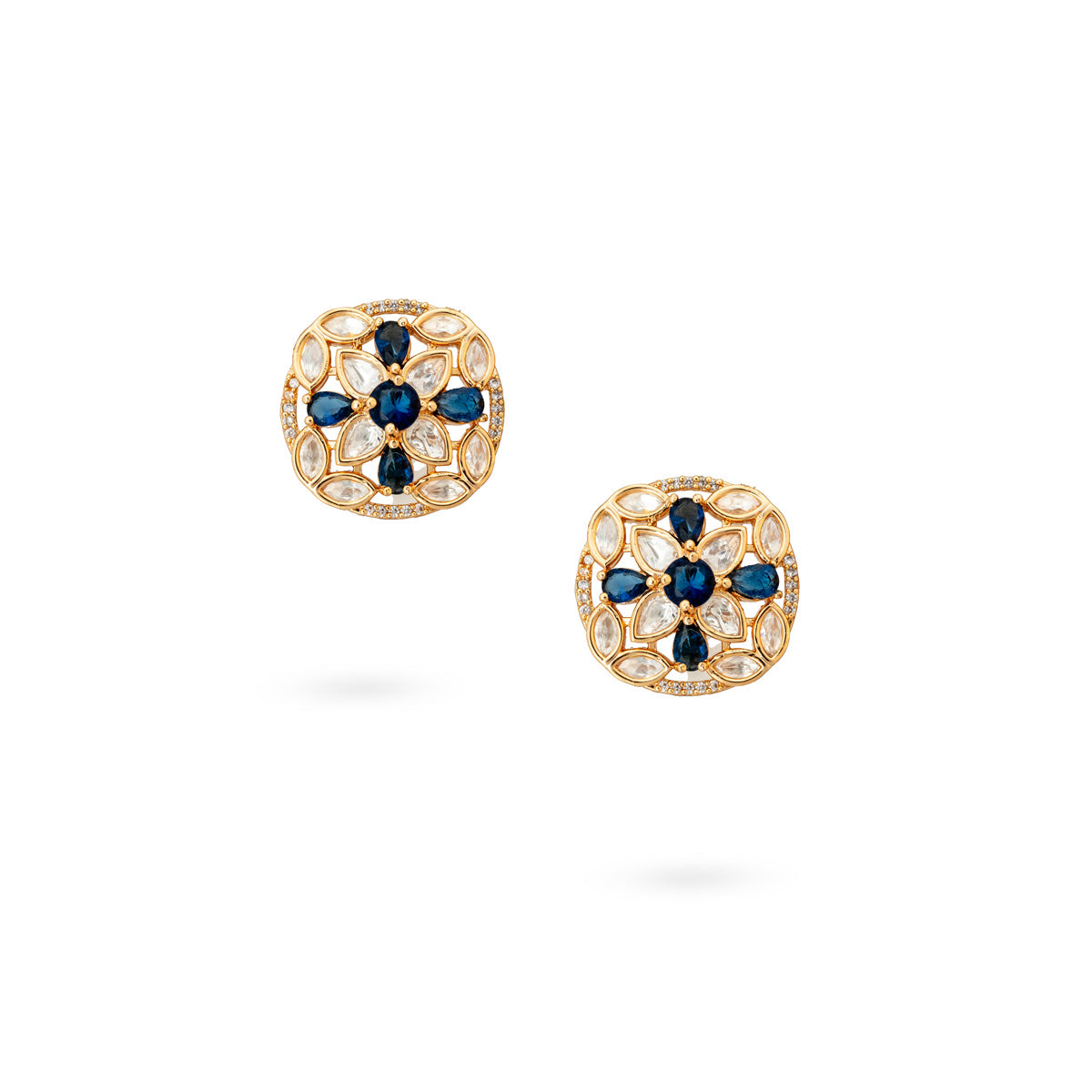 Sapphire Bloom Studs