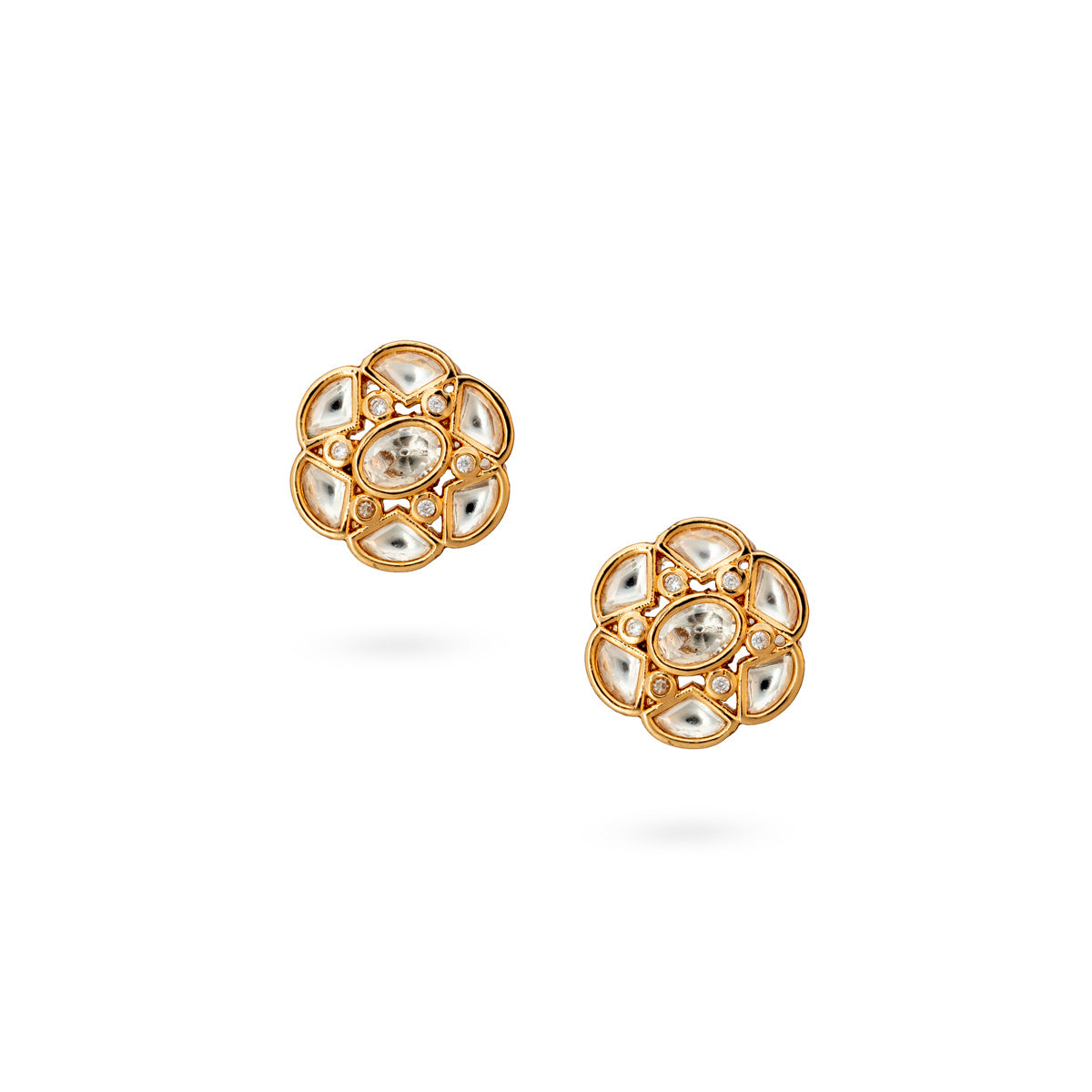 Kundan Glow Studs