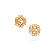 Sunlit Lotus Studs