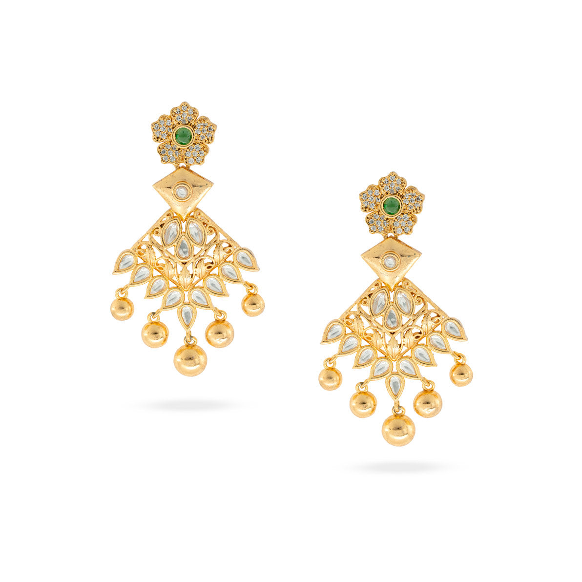 Rajwada Jhalar Earrings