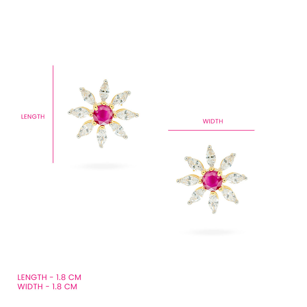 Rangrez Phool Earrings