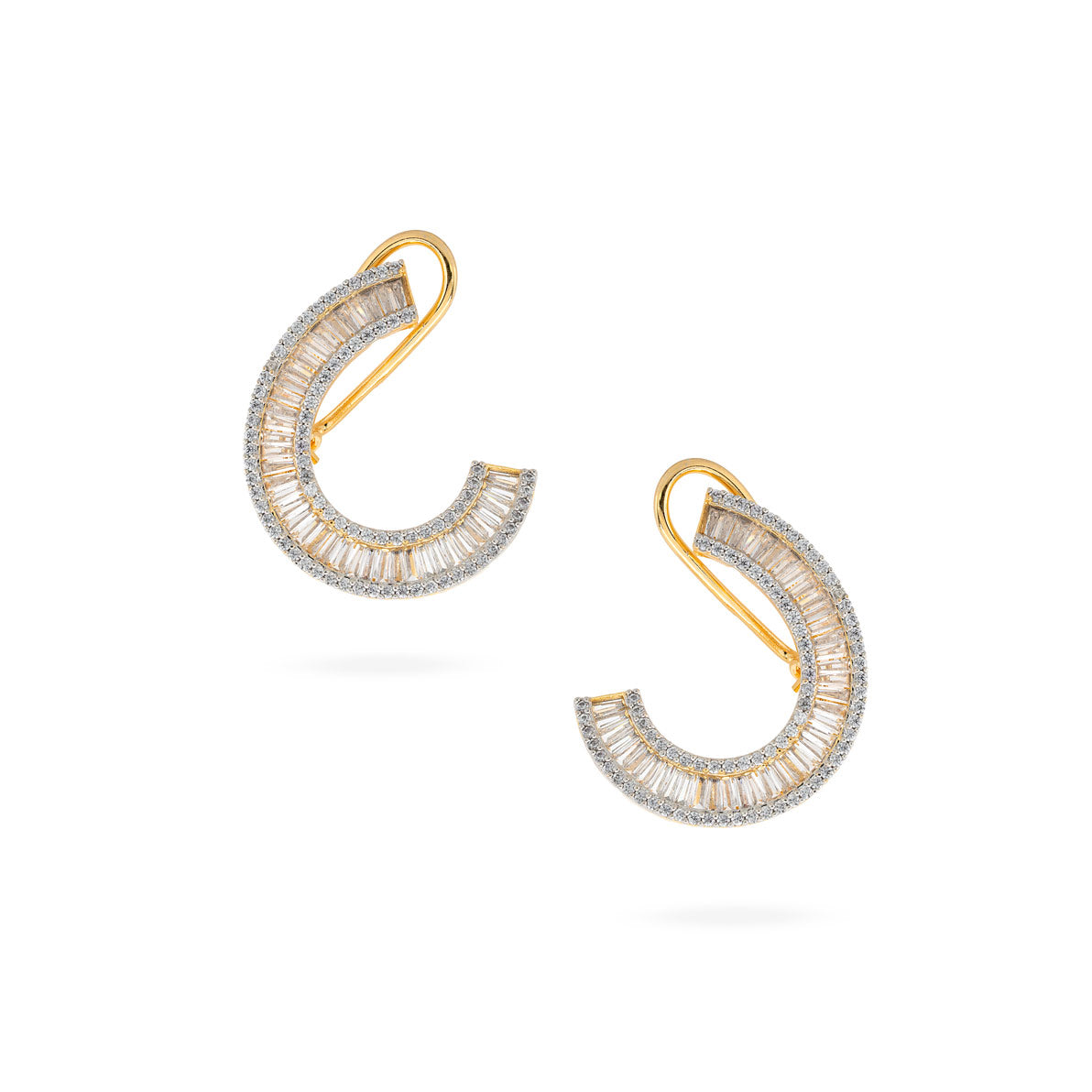 Chandrika Gold Radiance Hoops