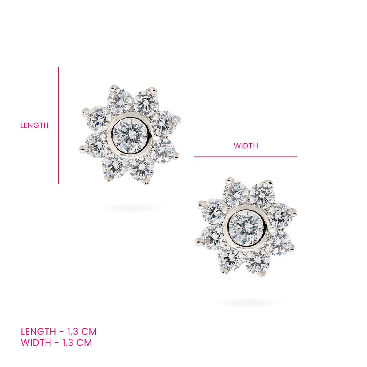 Sitara Phool Studs