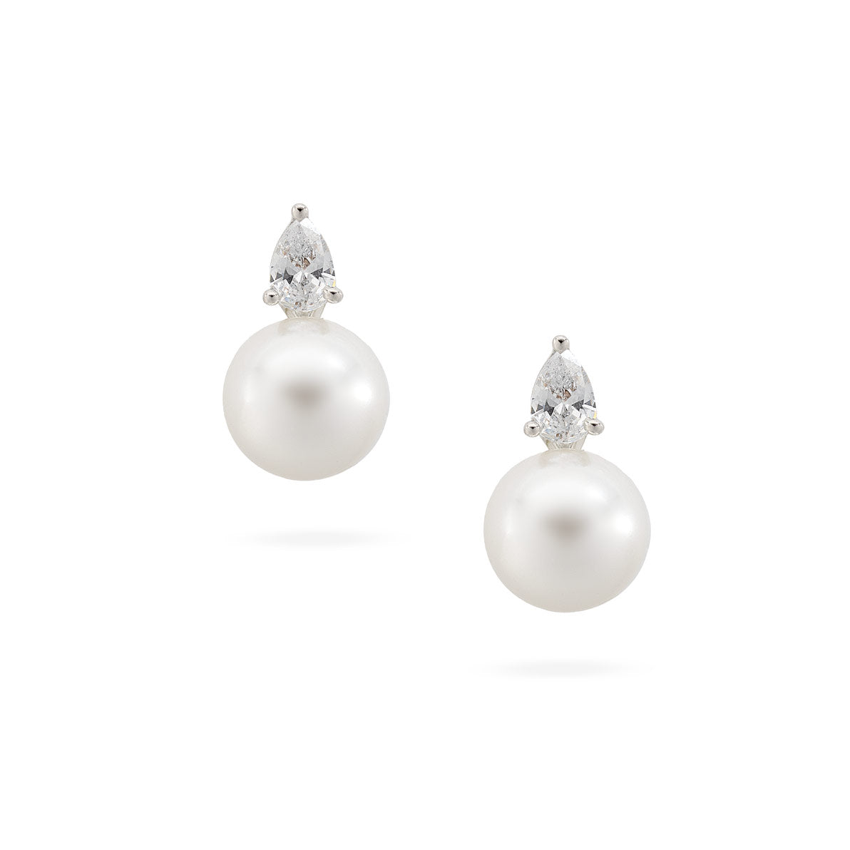 Classic Elegance Pearl Stud Earrings