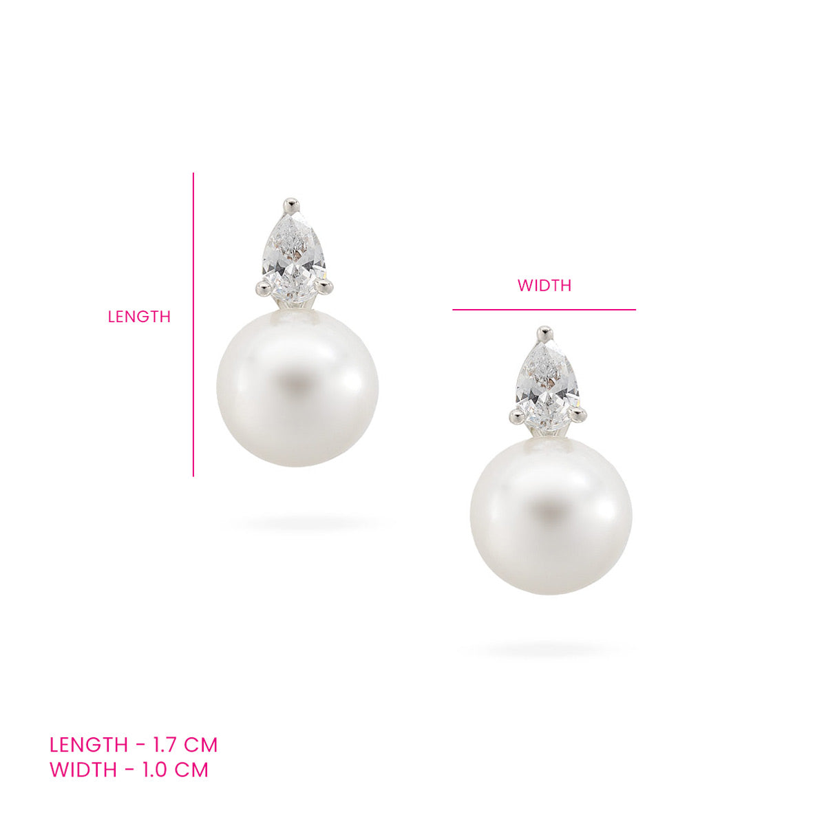 Classic Elegance Pearl Stud Earrings